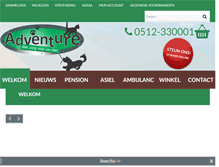Tablet Screenshot of dierenasieladventure.nl